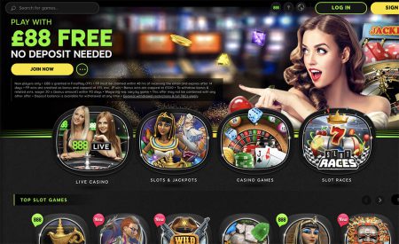 £88 Free Cash by 888 Casino
