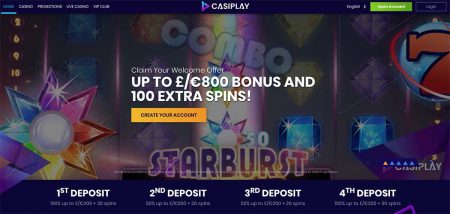 Casiplay Homepage