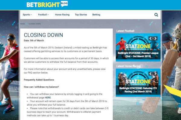 UK Gambling Commission Defends Its Action Over BetBright Closure
