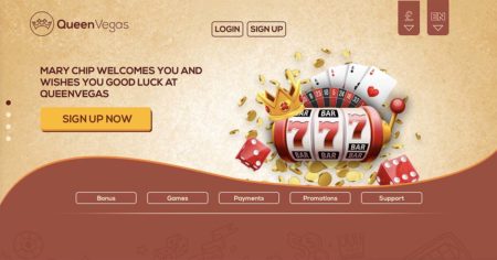 queen vegas casino uk