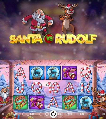 Santa Vs Rudolf