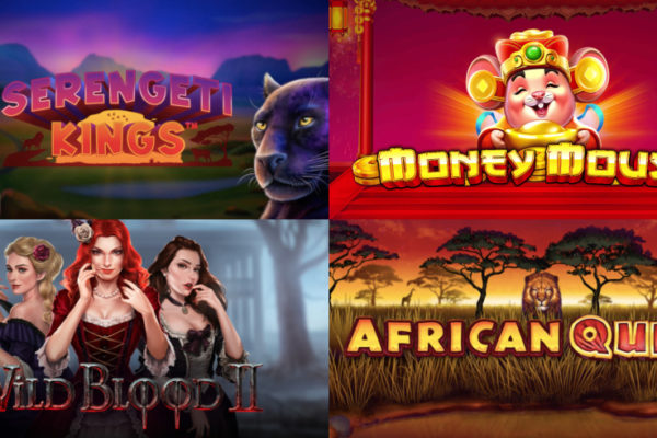 Play'n GO, Microgaming, NetEnt and Pragmatic Play New Slots