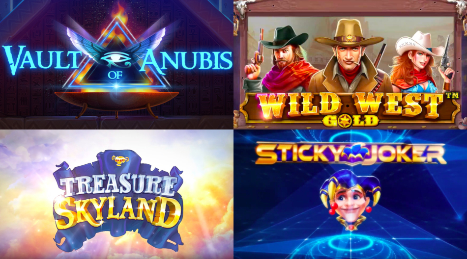 Microgaming, Play'n GO, Red Tiger Gaming and Pragmatic Play New Slots