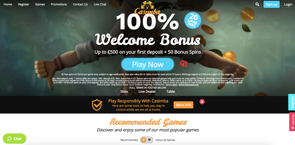 Casimba White Hat Gaming