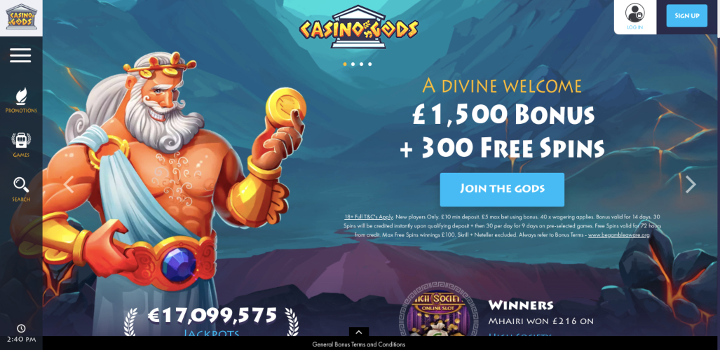 Casino Gods Genesis Global