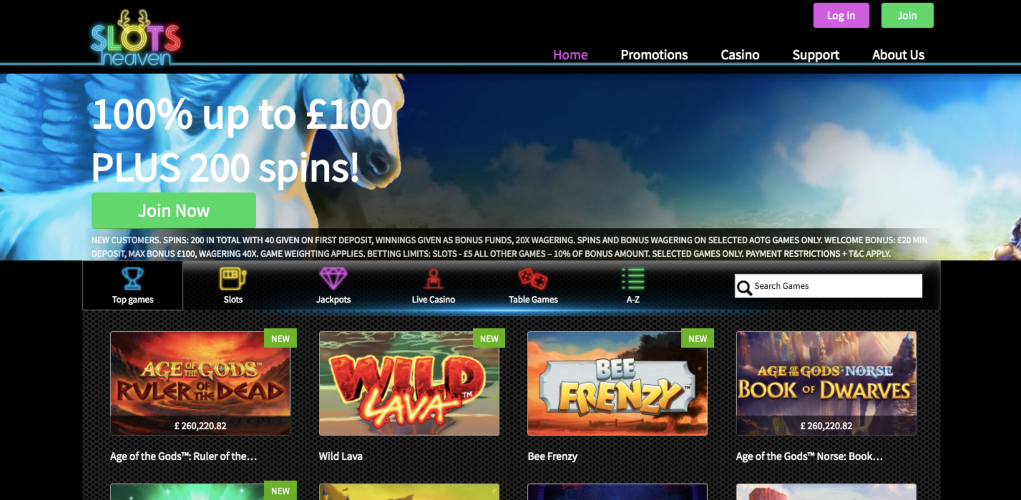 Slots Heaven Mansion Europe Holdings Limited