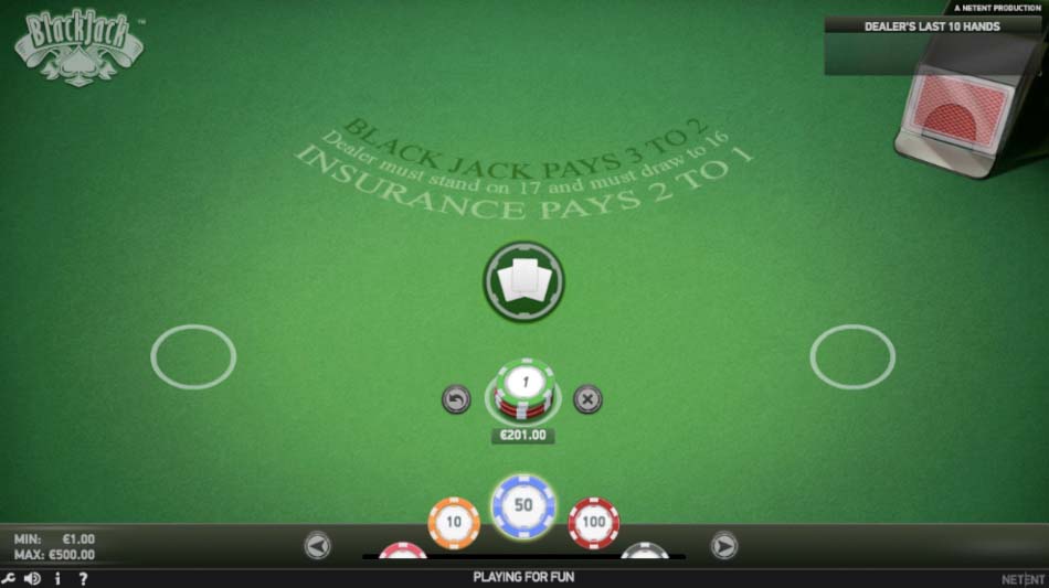 Blackjack Online Game