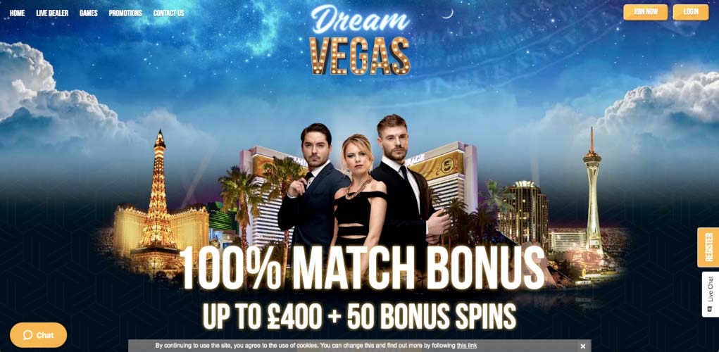 Dream Vegas Video Poker Online