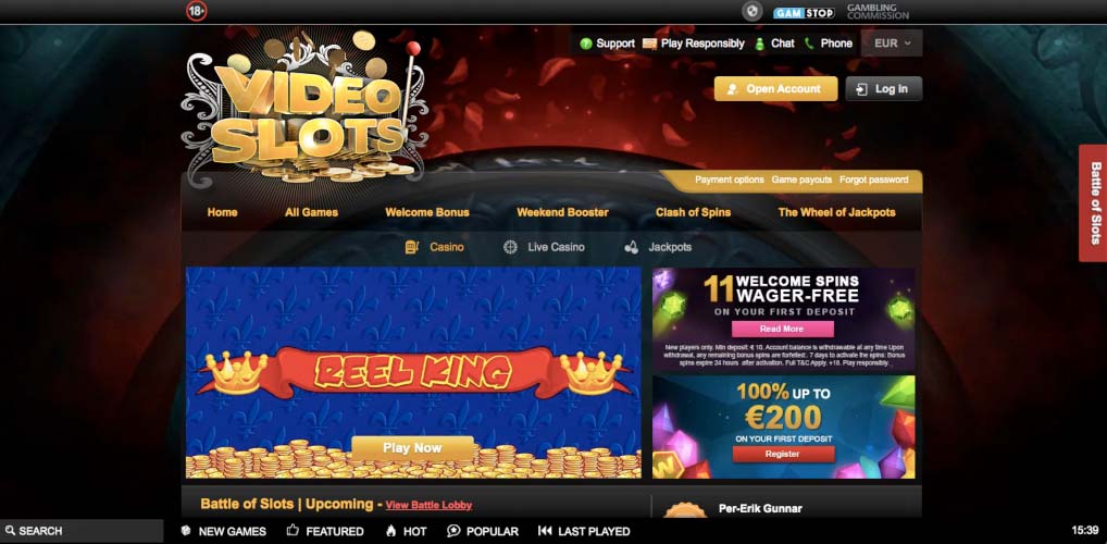 Videoslots Video Poker Online
