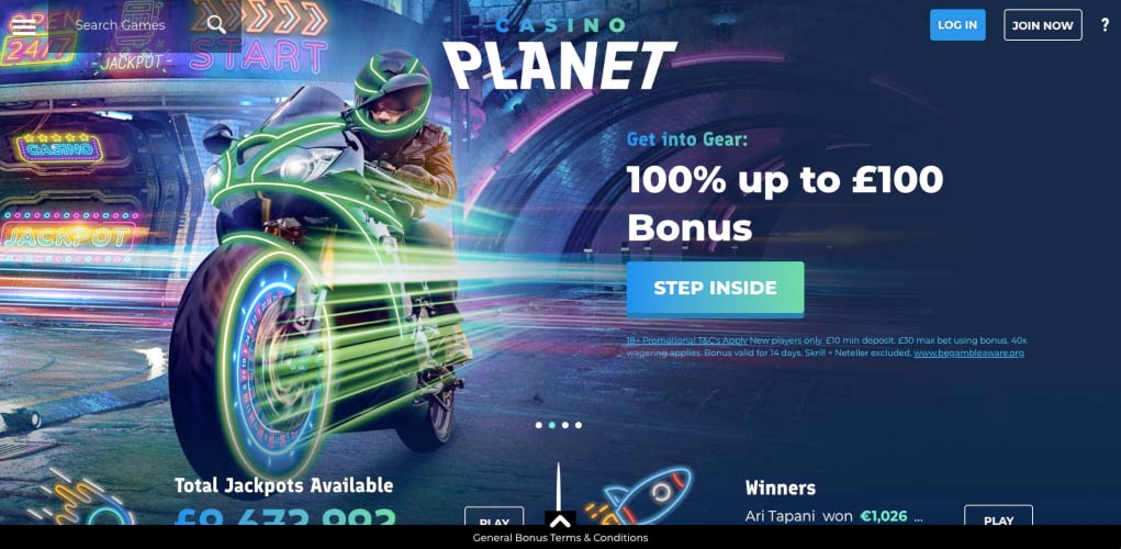 Casino Planet Live Casino