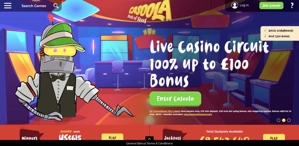 Casoola Live Casino