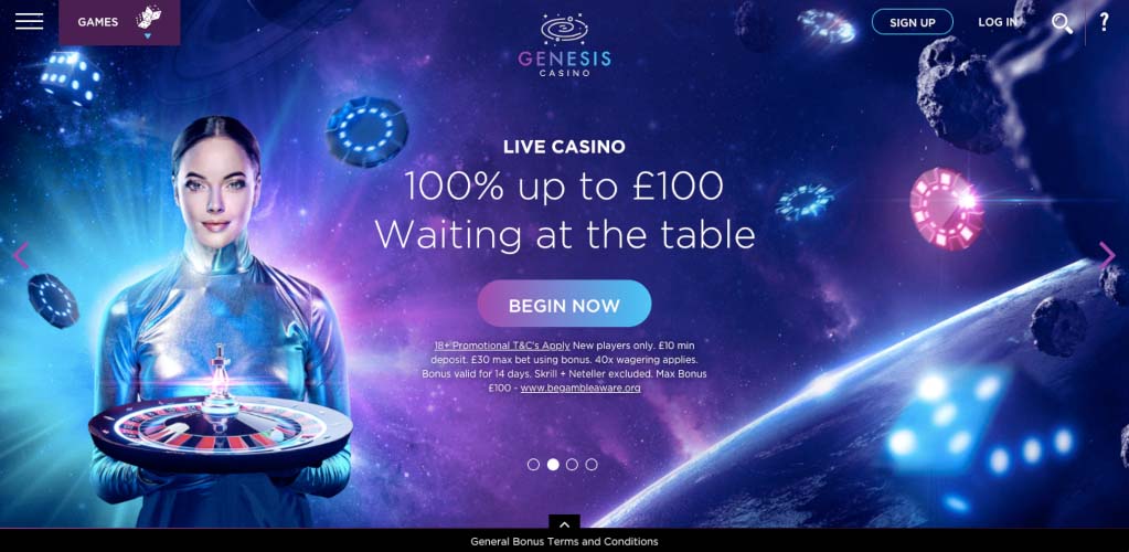 Genesis Casino Live Casino