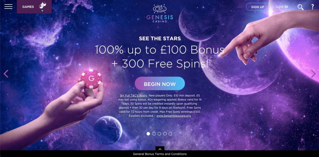 Genesis Casino NetEnt