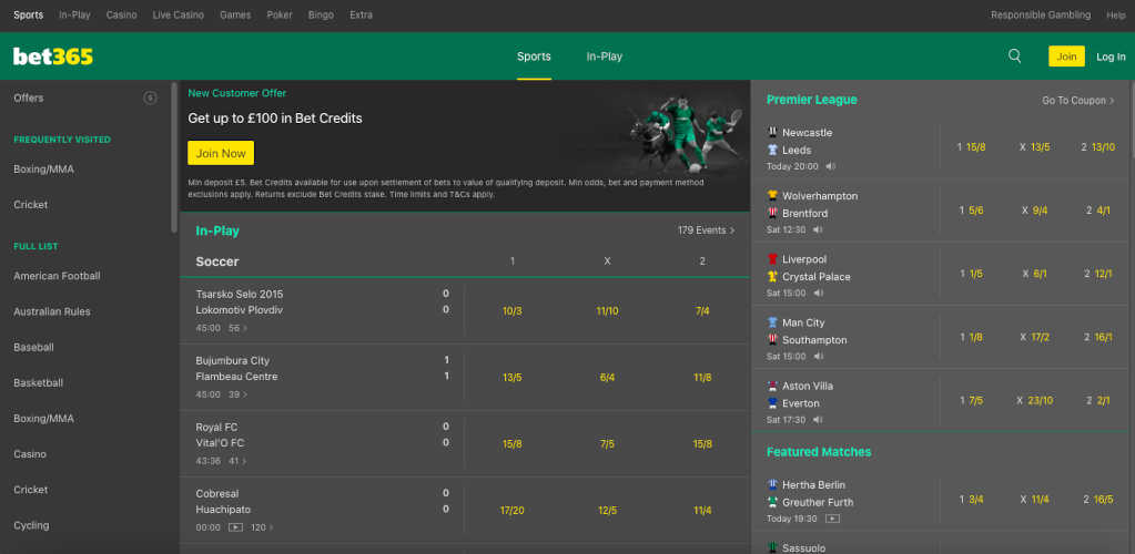 Bet365 Basketball Betting