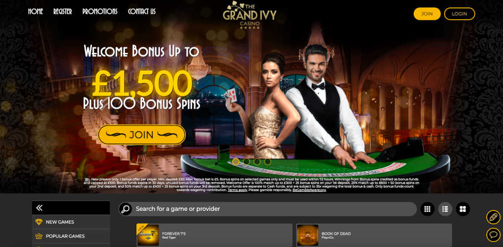 Grand Ivy Evolution Casino
