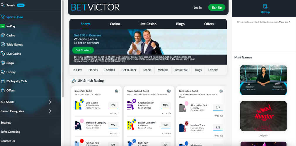 BetVictor Rugby League Betting