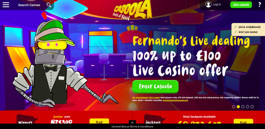 Casoola Casino Live Blackjack